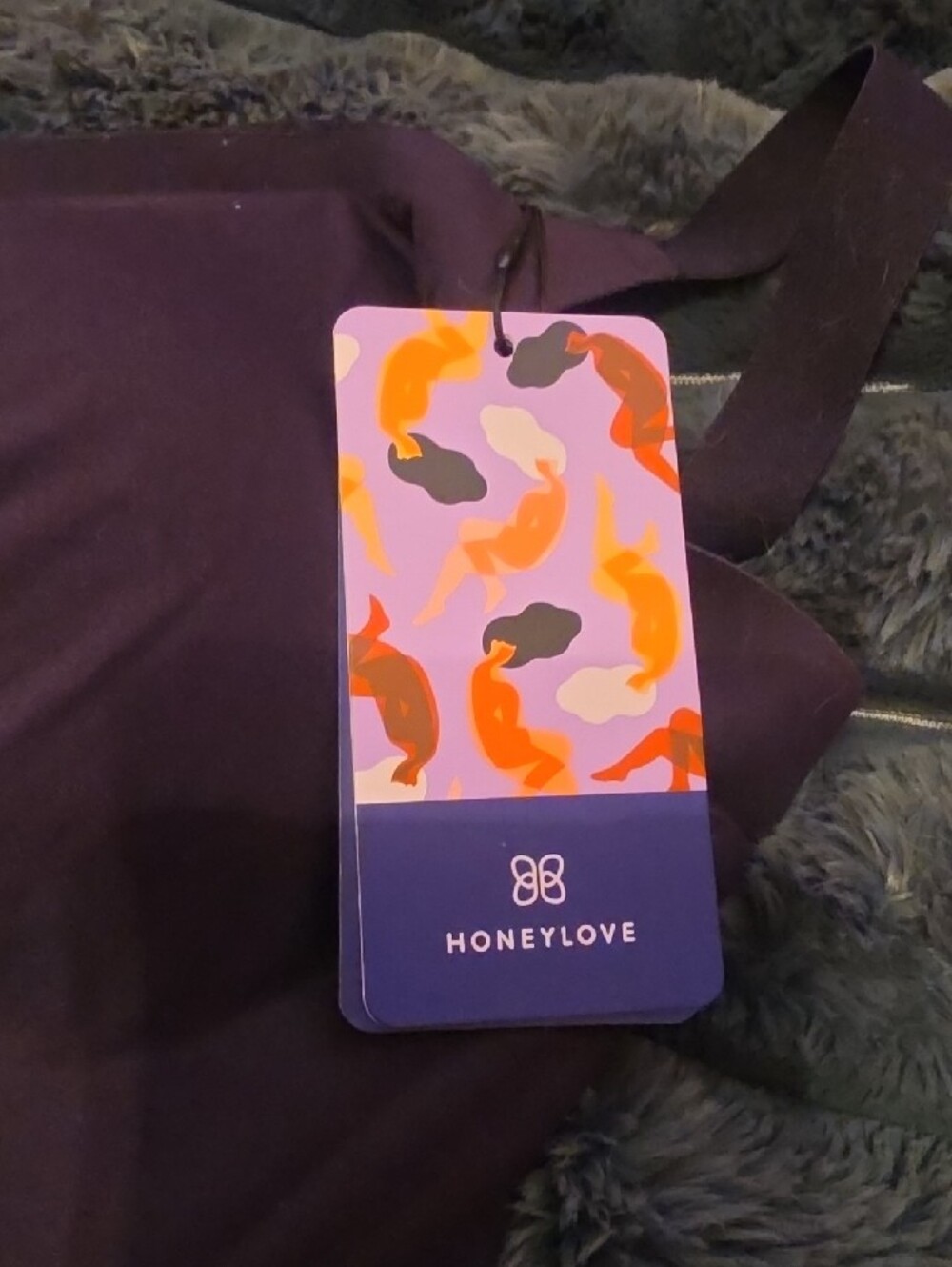 Women's Honeylove Seamless Shaping Cami - Black Brand New - Picture 3 of 4